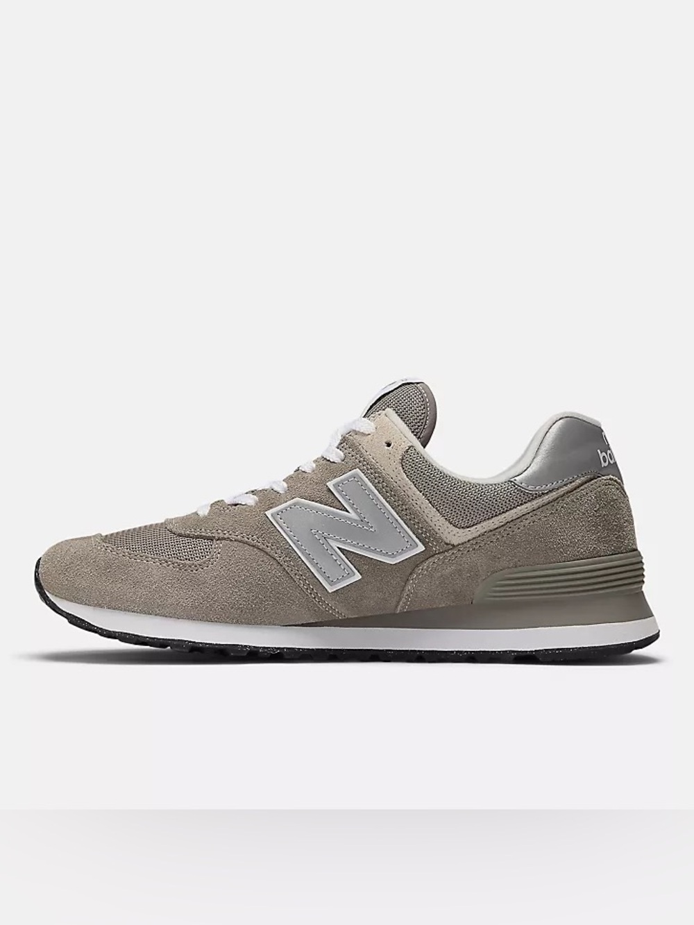 Men's New Balance 574 Core Shoes Gray ML574EVG
